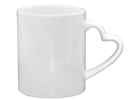TAZA BLANCA ASA CORAZÓN 11 Oz