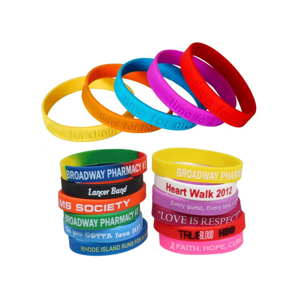 PULSERAS DE SILICÓN