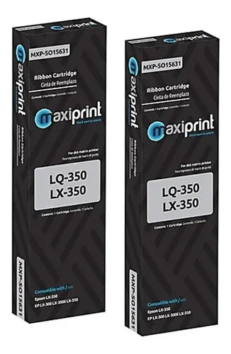 Epson Cinta negra L350 Maxiprint
