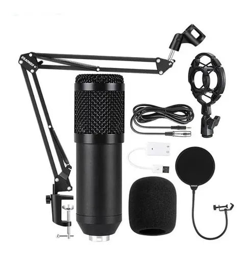 MICROFONO PROFESIONAL CONDENSADOR BM-800 Brazo Extensible