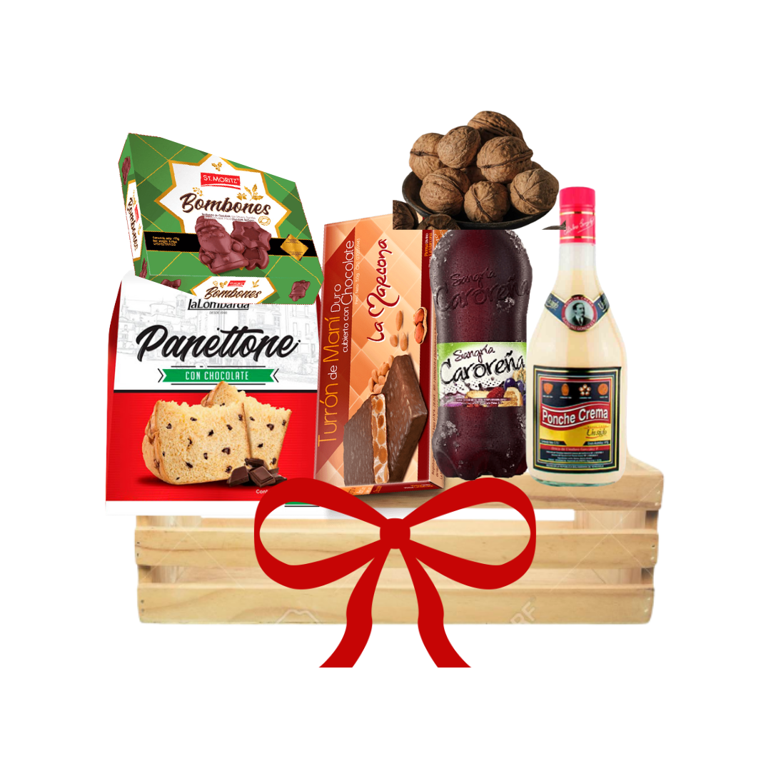 Canasta de madera Básica #2