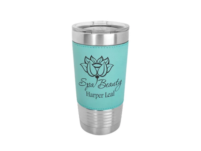 VASO TÉRMICO DE CUERO 20 Oz