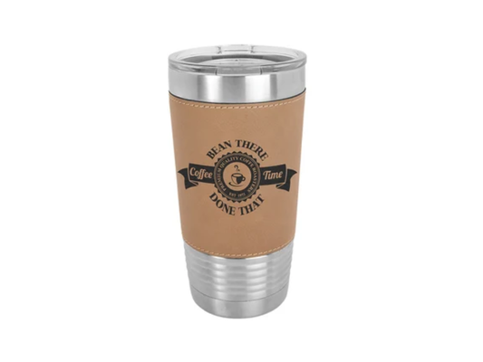 VASO TÉRMICO DE CUERO 20 Oz