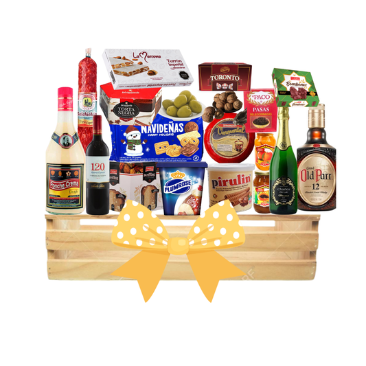 Canasta de madera Gold