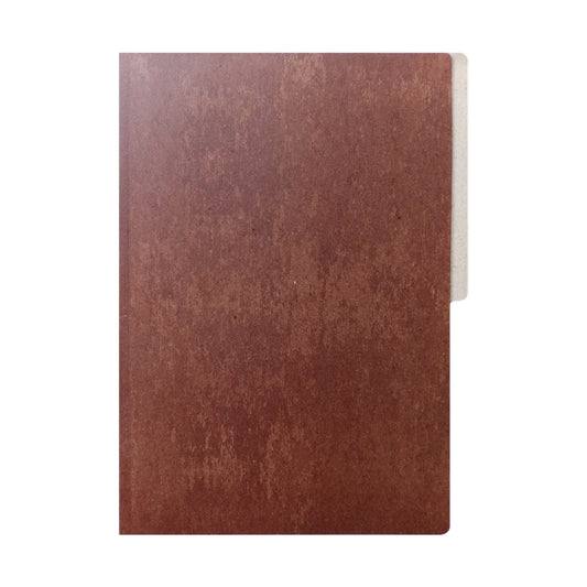 Carpeta Marrón de Fibra Oficio sin Fuelle