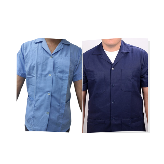 BATA DE POPELINA CORTA