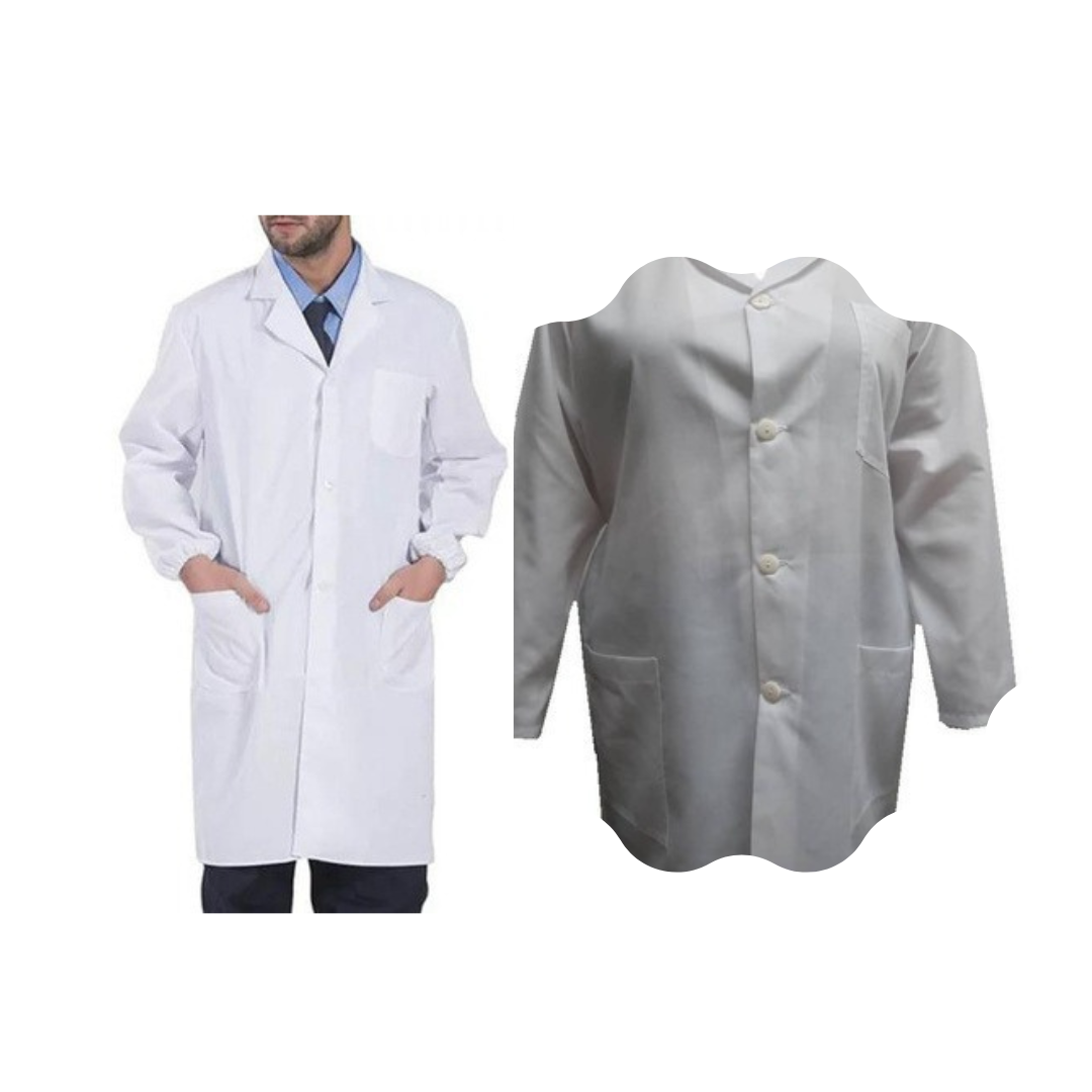 BATA DE POPELINA LARGA