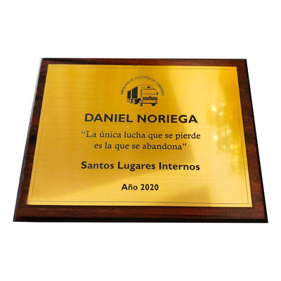 TROFEO GRABADO EN LASER