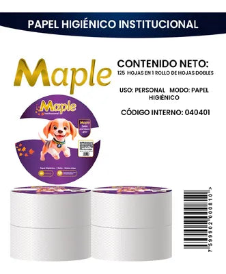 Papel Institucional Maple Blanco 250 Mts