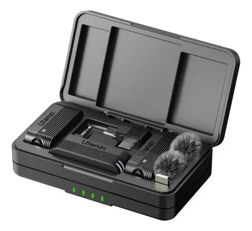 MICRIFONO BALITA DUAL ULANZI A100 TIPO C Android iPhone