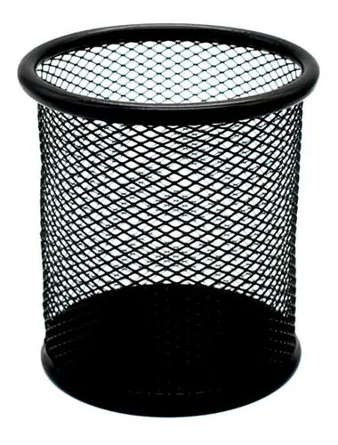 Porta lápiz malla metal