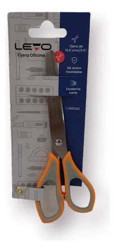 Tijera de oficina 6" Levo