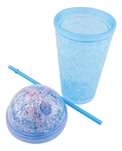 VASO DE GEL CON PITILLO 21 Oz