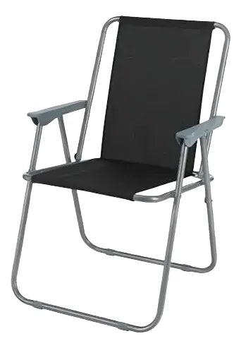SILLA PLAYERA GRANDE PLEGABLE METALICA