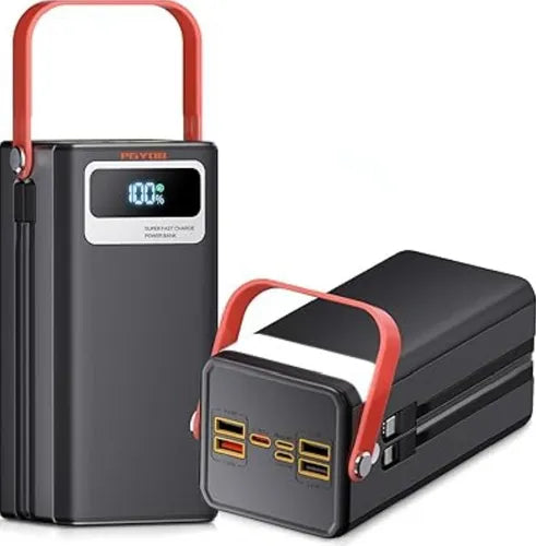 POWER BANK 30000mah CARGADOR PORTATIL CARGA RAPIDA POTENTE