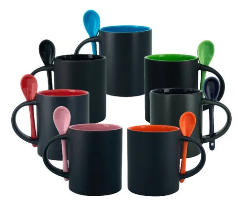 TAZA MÁGICA CON CUCHARILLA 11 Oz