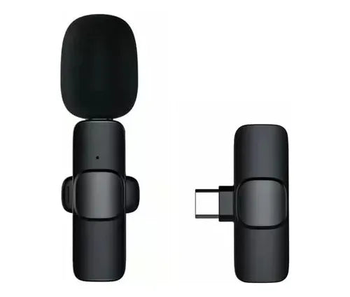 MICROFONO INALAMBRICO LAVALIER BALITA RECARGABLE TIPO C