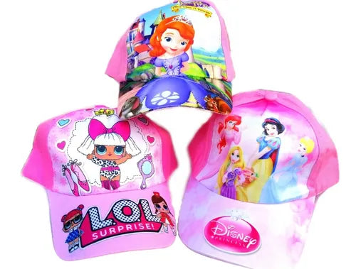 GORRAS PERSONAJES INFANTILES