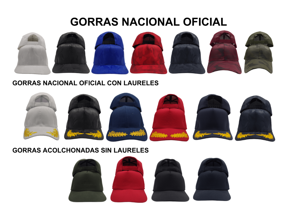 GORRAS NACIONAL OFICIAL