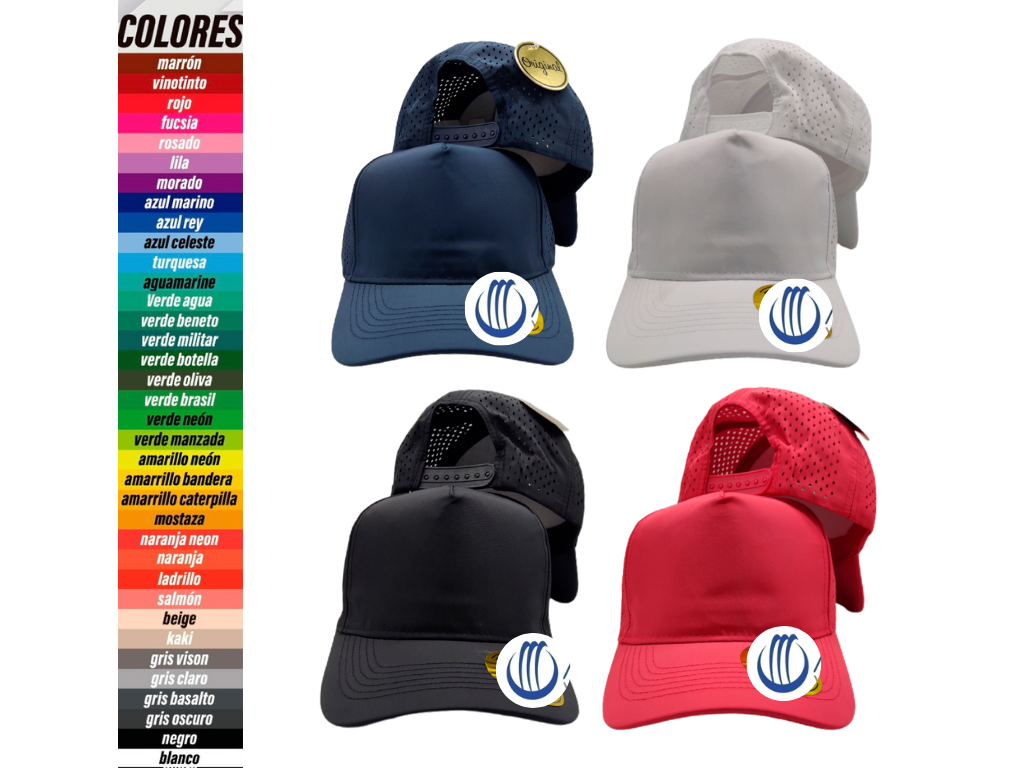 GORRAS VIP PERFORADAS