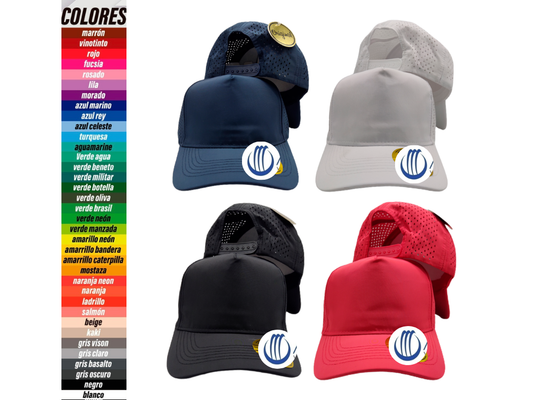 GORRAS VIP PERFORADAS