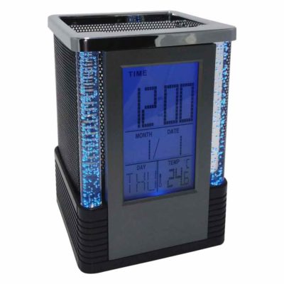 PORTABOLIGRAFOS CON RELOJ