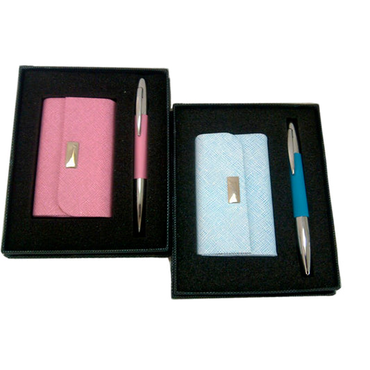 SET BOLIGRAFO Y PORTA TARJETA