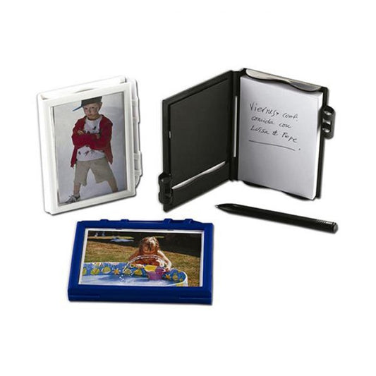 LIBRETA CON PORTARETRATO