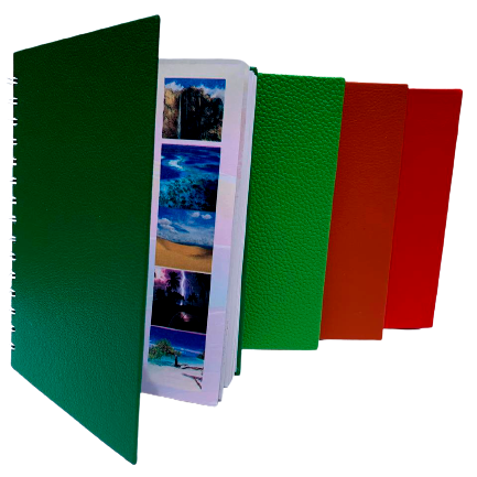 AGENDA DE COLORES CON TEXTURA