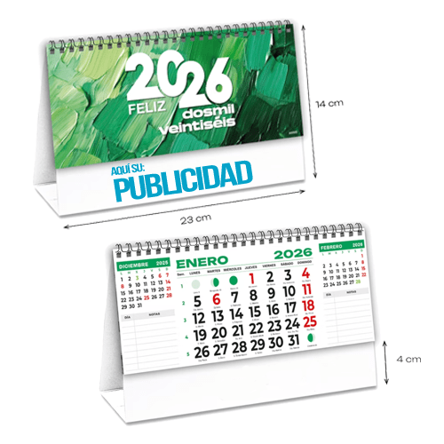 CALENDARIOS DE ESCRITORIO (100 UNID)