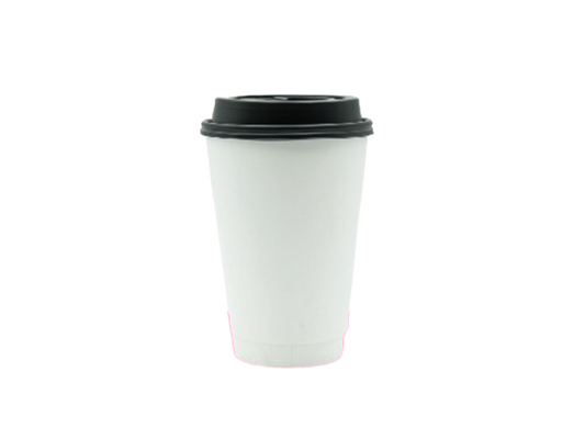 VASO 6 Oz TIPO CAFÉ CON TAPA